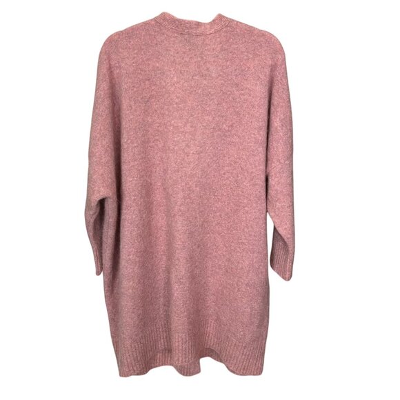 Eileen Fisher Mohair Blend Longline Cardigan Pink 2X Wool Mohair - Picture 3 of 12